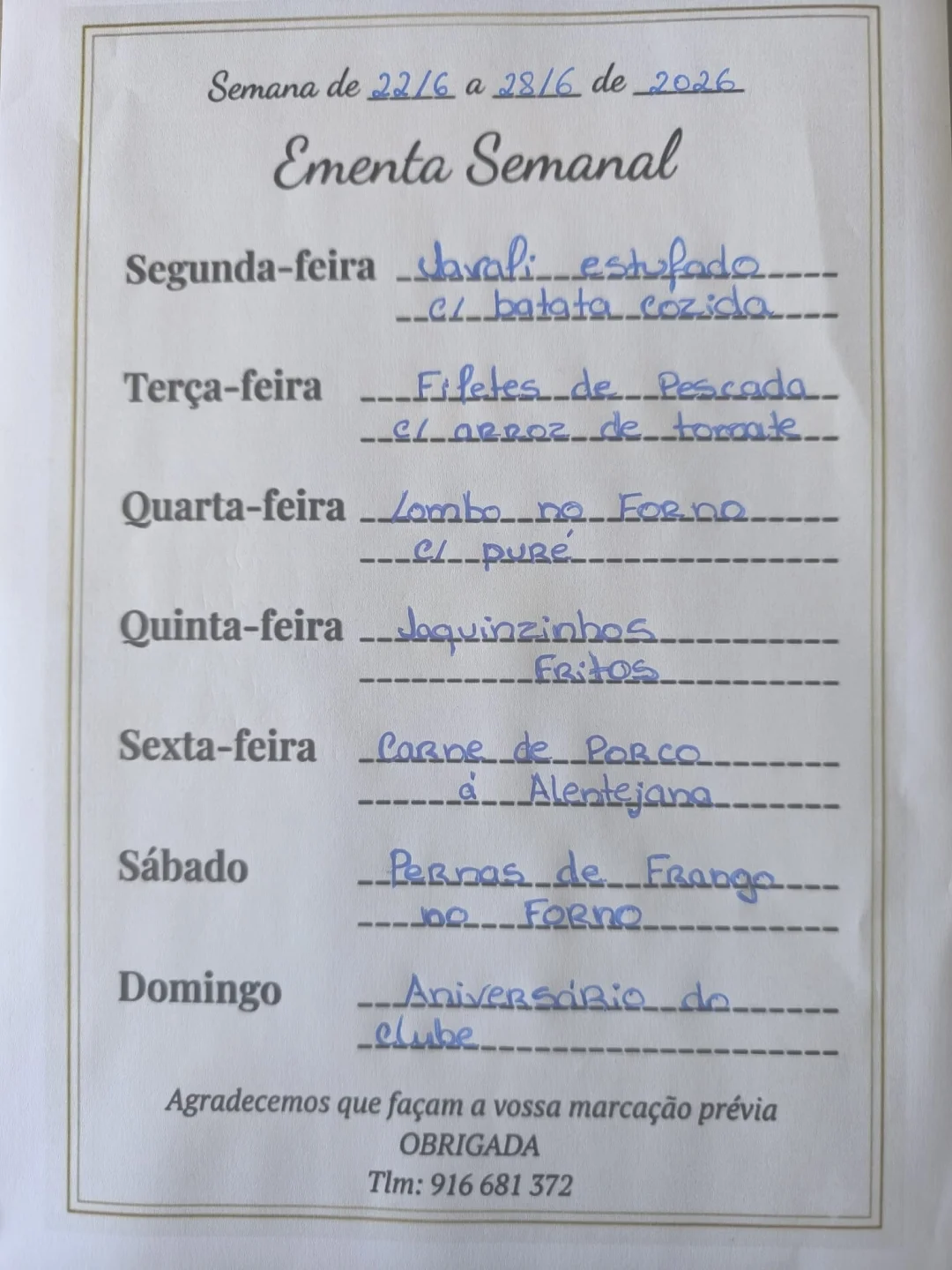 MENU 22-06-2026